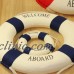 Welcome Aboard Nautical Life Ring Lifebuoy Boat Wall Hanging Home Decoration JF   123311657367